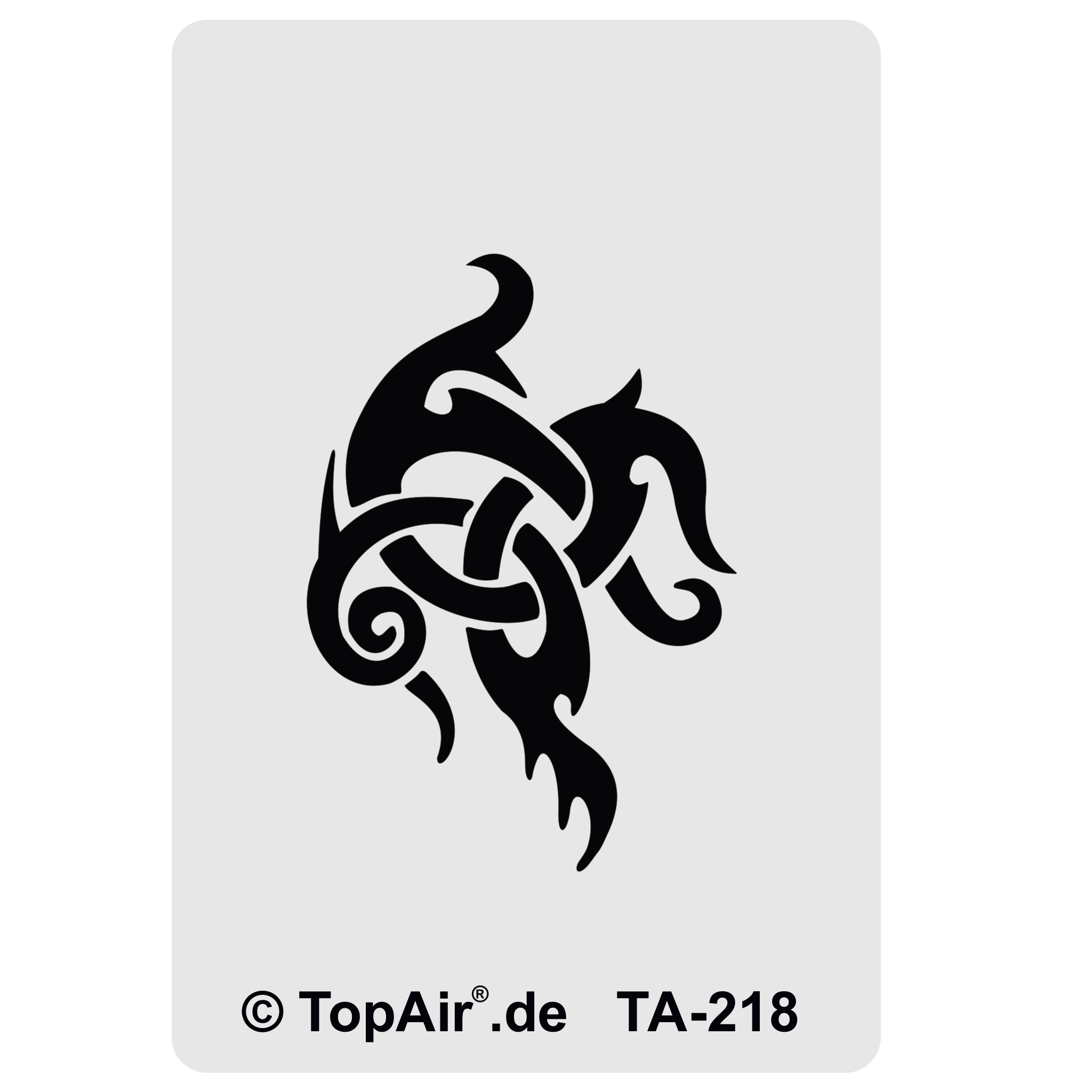 Schablone TA218 - Tribal